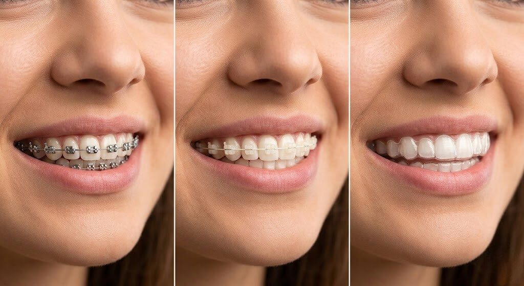 Сравнение брекетов и элйнеров